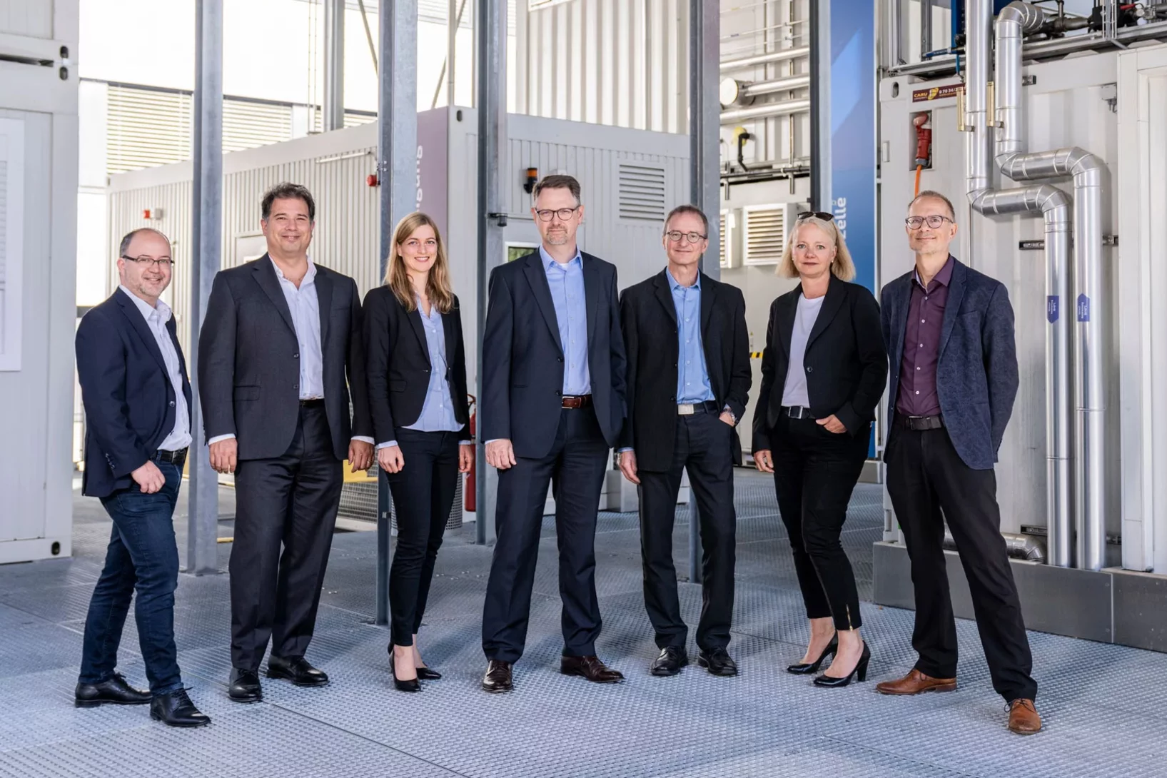 Das Technologietransfer-Team des PSI