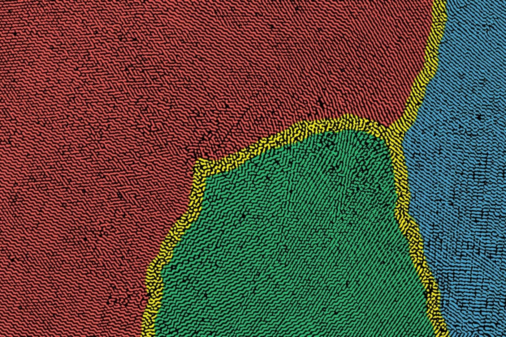Cristalline structure of self-assembled block copolymer templated in gold