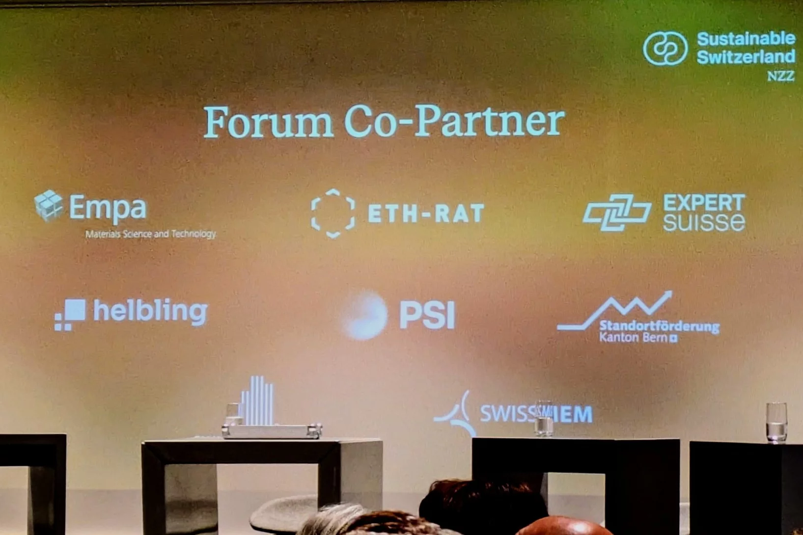 PSI is a partner of today's Sustainable Switzerland Forum in Bern.