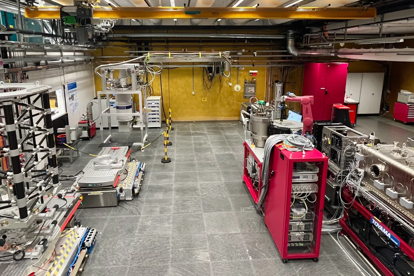 Cristallina endstation view