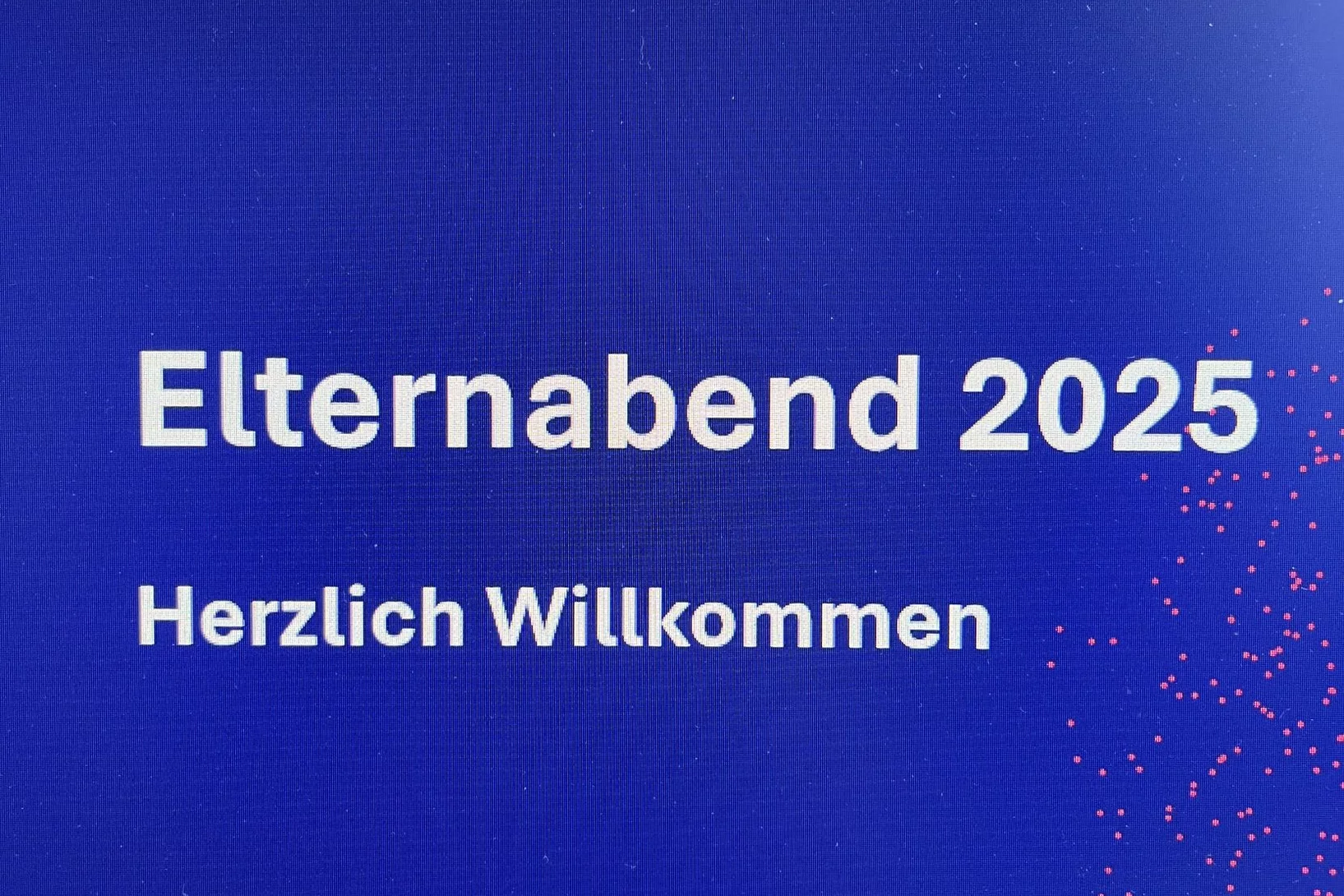Elternabend 2025
