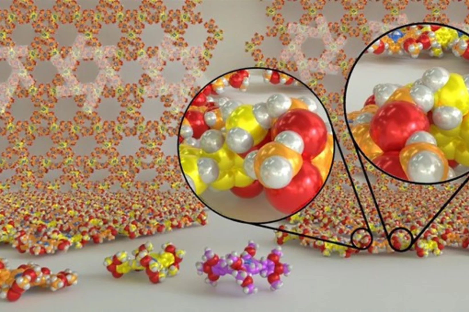 Kagome network from a single molecular building block