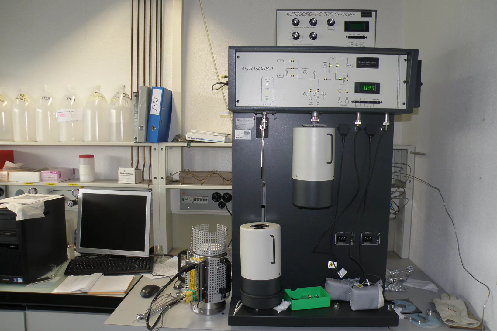 Quantachrome Autosorb-1 for N2 physisorption and chemisorption measurements