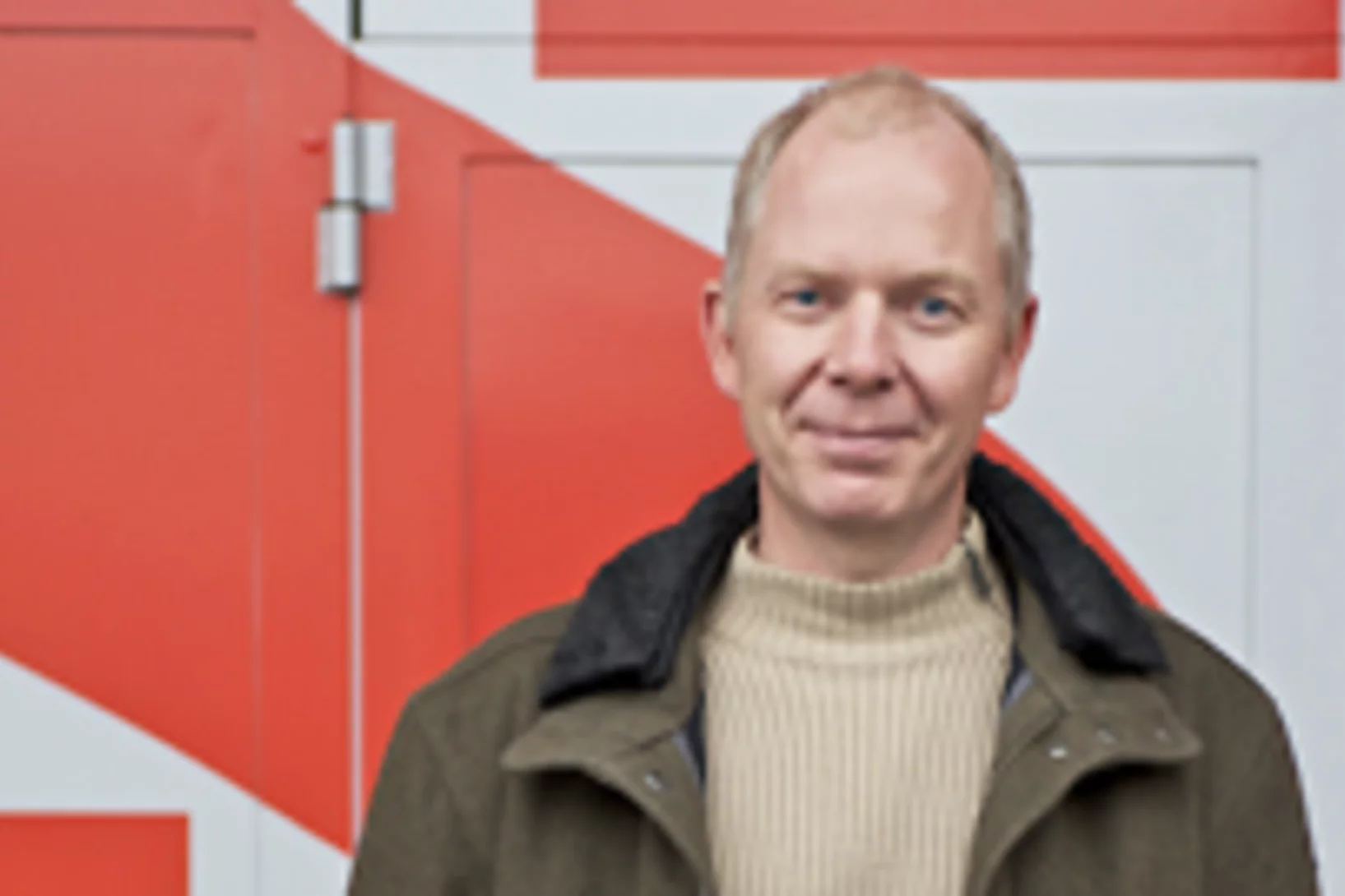 Christian David in front of the SLS