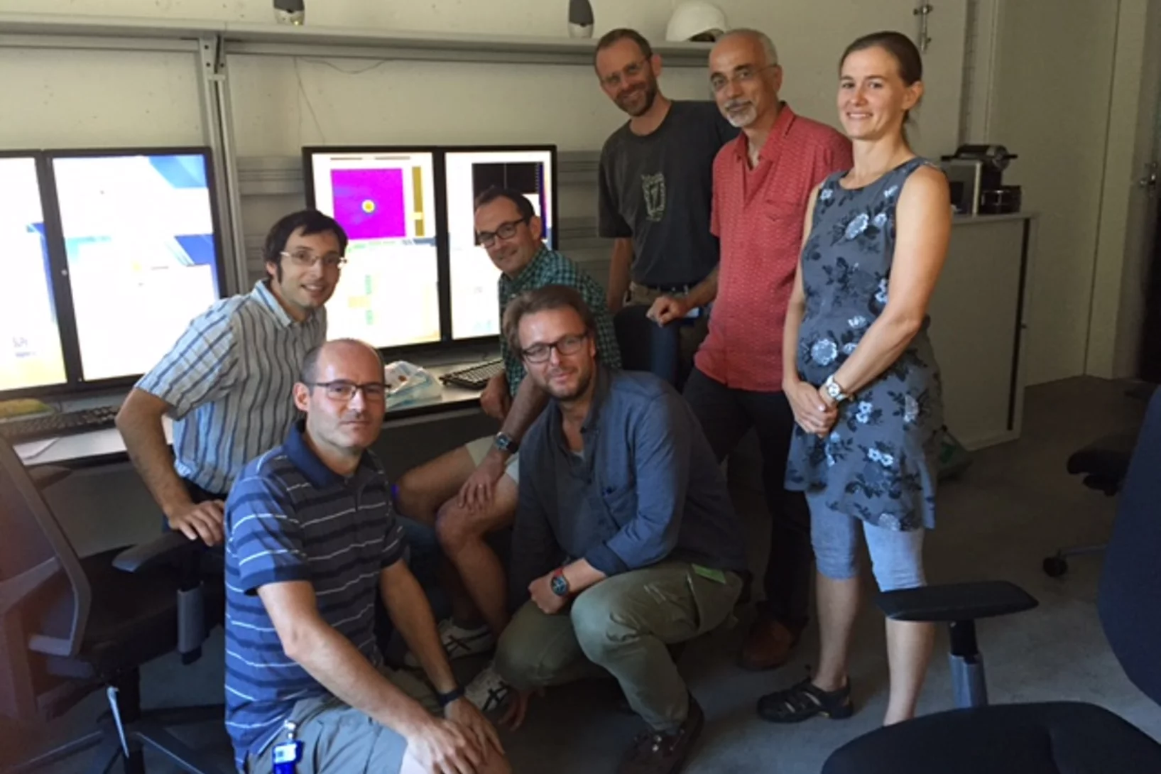 Mini control room SwissFEL building