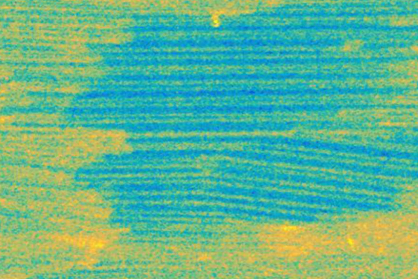 Figure 1.  Visualisation of magnetic domains in GOS  Steel sheet through dark-field contrast imaging