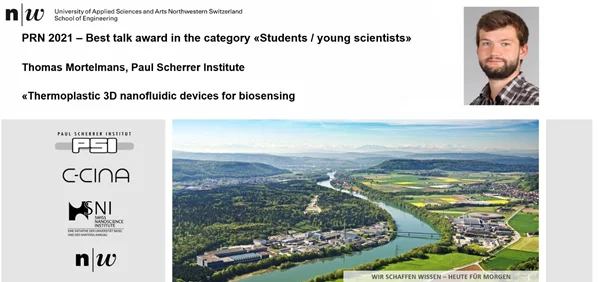 PRN 2021 Best talk award