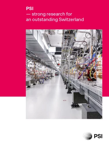 PSI — strong research for an outstanding Switzerland